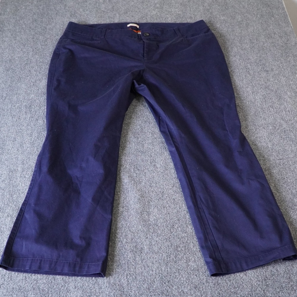 Dockers Woman Navy Blue Bootcut Dress Pants Size 22W